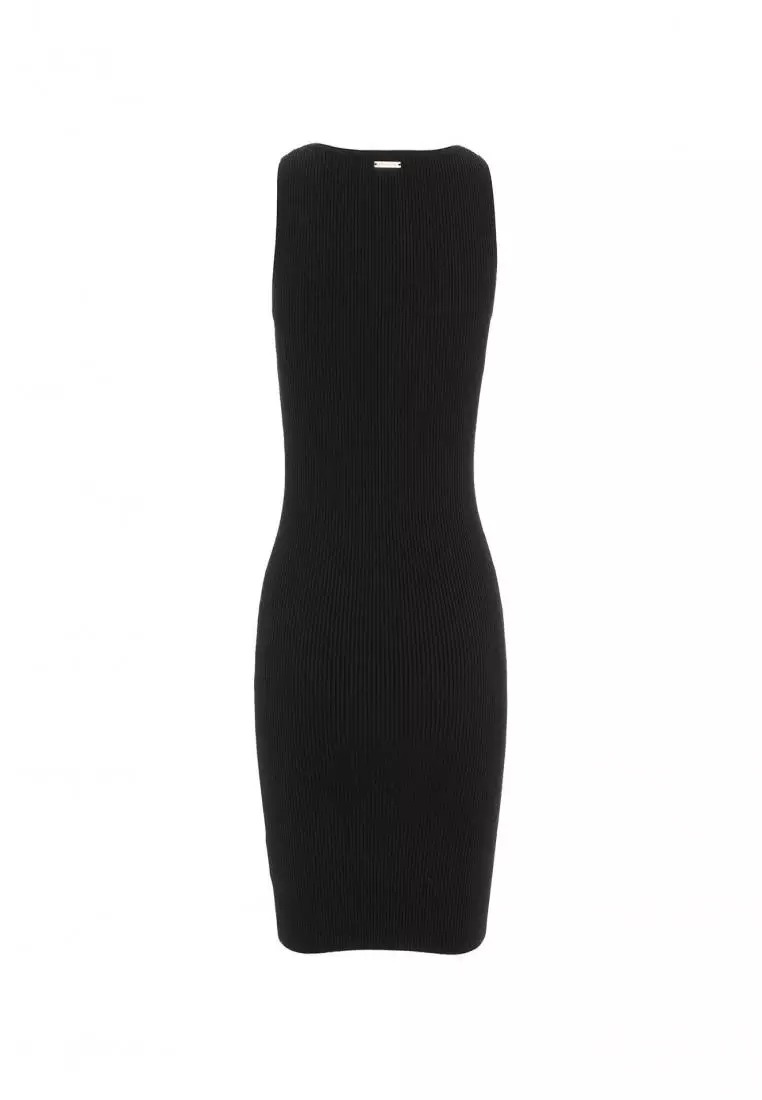 Buy MICHAEL KORS MICHAEL KORS Knitted dress Black Online