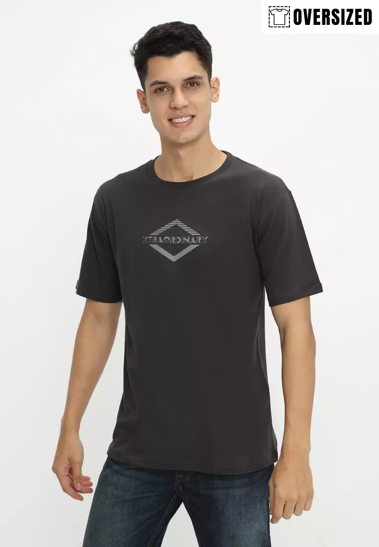 XTRAORDINARY (XO) T-Shirt Cotton Oversized Pria 2079240061