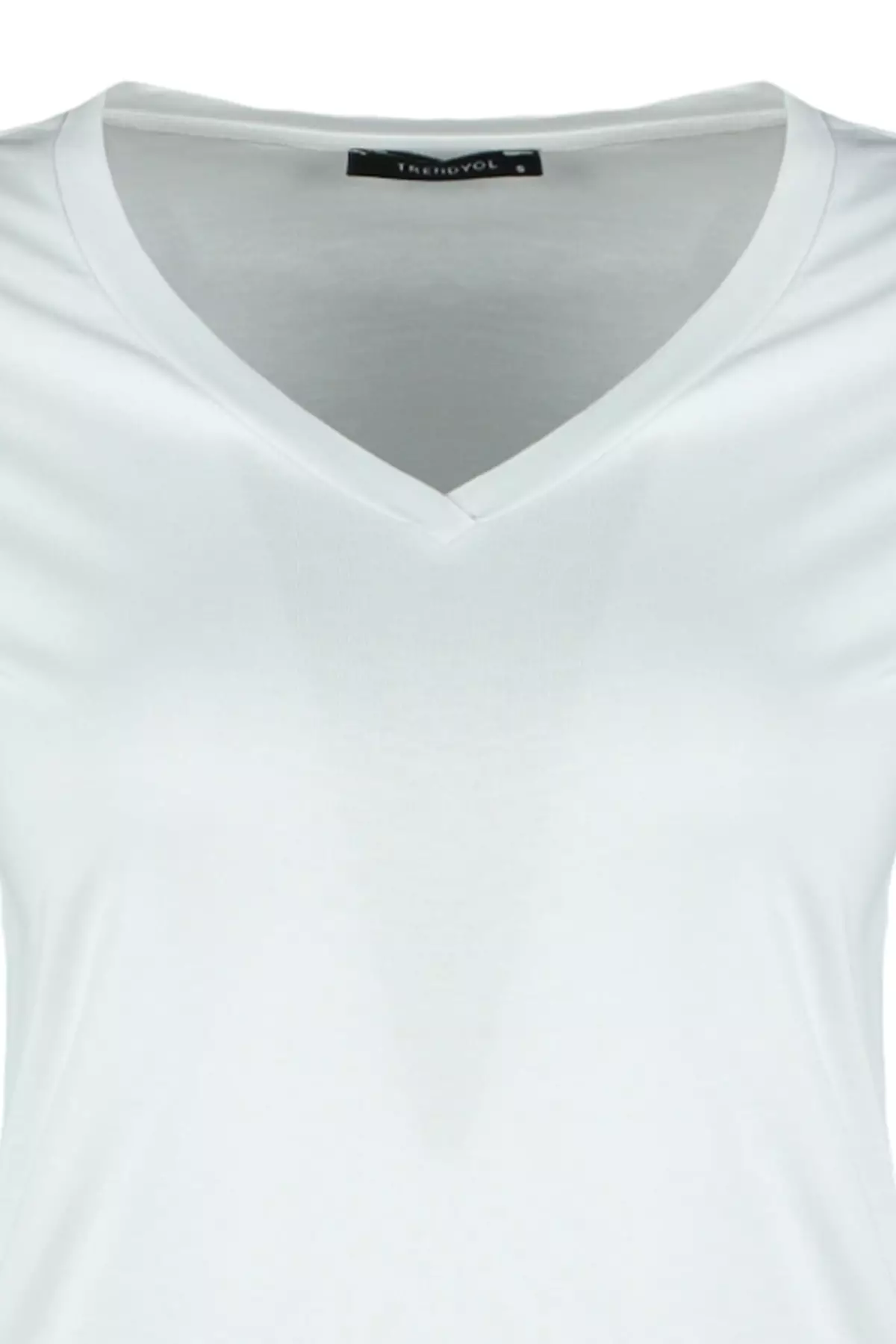 Cotton V-Neck T-Shirt