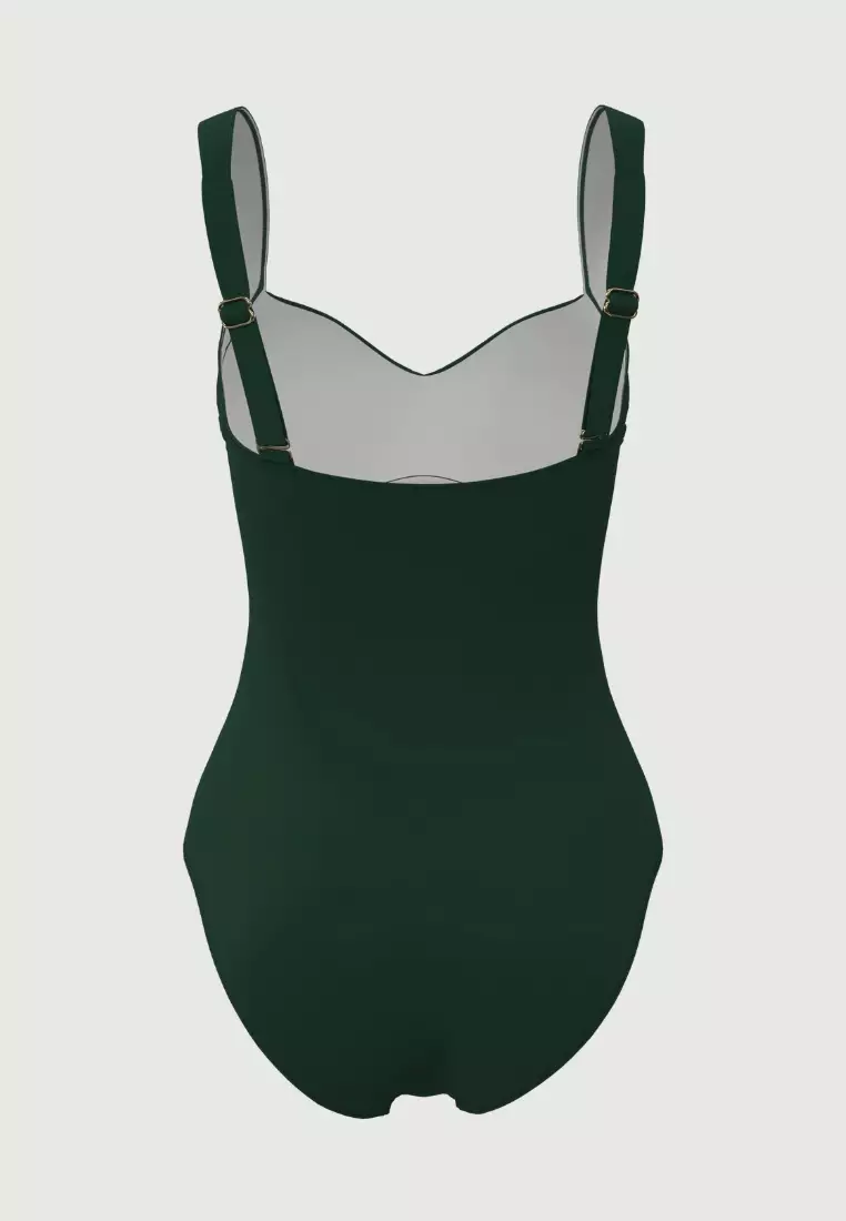 Core Solid Baobab Plus Cup Twist Front Onepiece