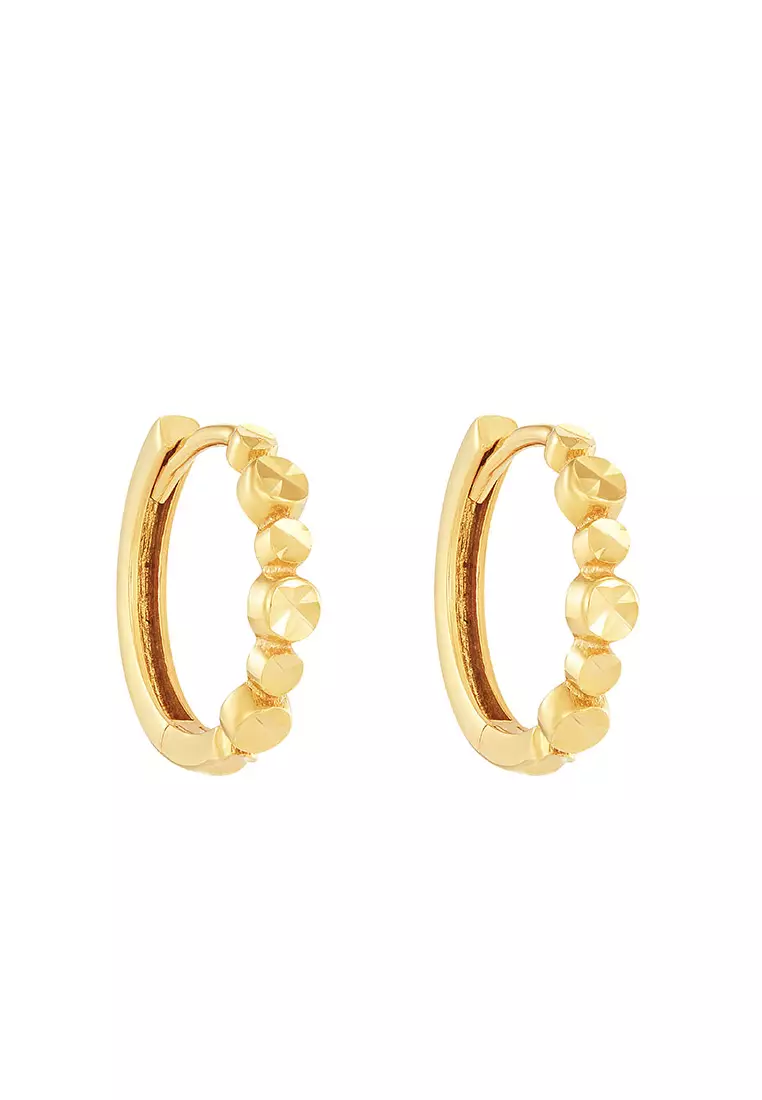 Buy HABIB HABIB Oro Italia 916 Yellow Gold Earrings GE73500922 Online ...
