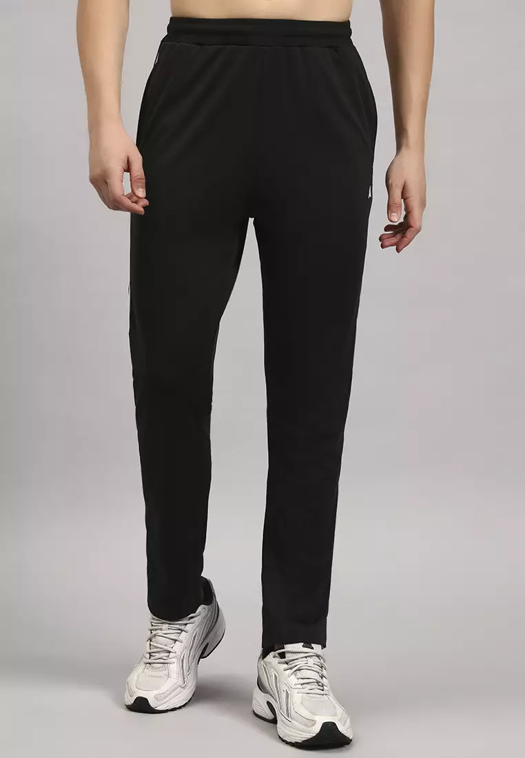 Men's Green Training Designer Track Jogger Pants