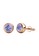 Her Jewellery yellow and purple Birth Stone Moon Earring June Tanzanite RG - Anting Crystal Swarovski by Her Jewellery B4355AC097382CGS_2