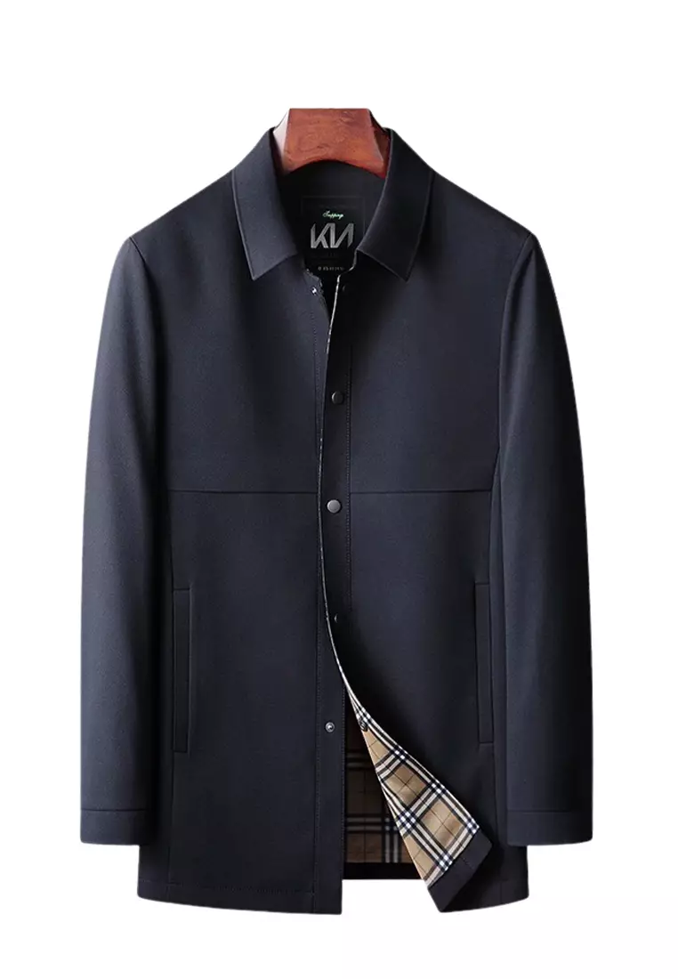 商務休閒風衣外套WK-HJ2311