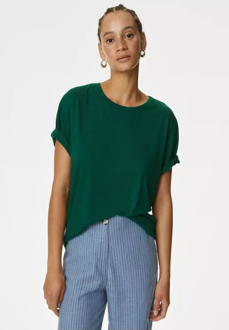 marks and spencer ladies t shirts and tops