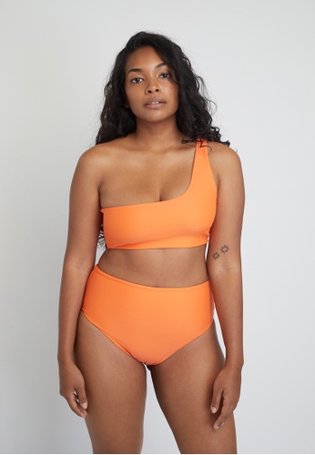 Ozero Swimwear orange LADOGA Bikini Set in Papaya 1EDF1USD5F810AGS_1