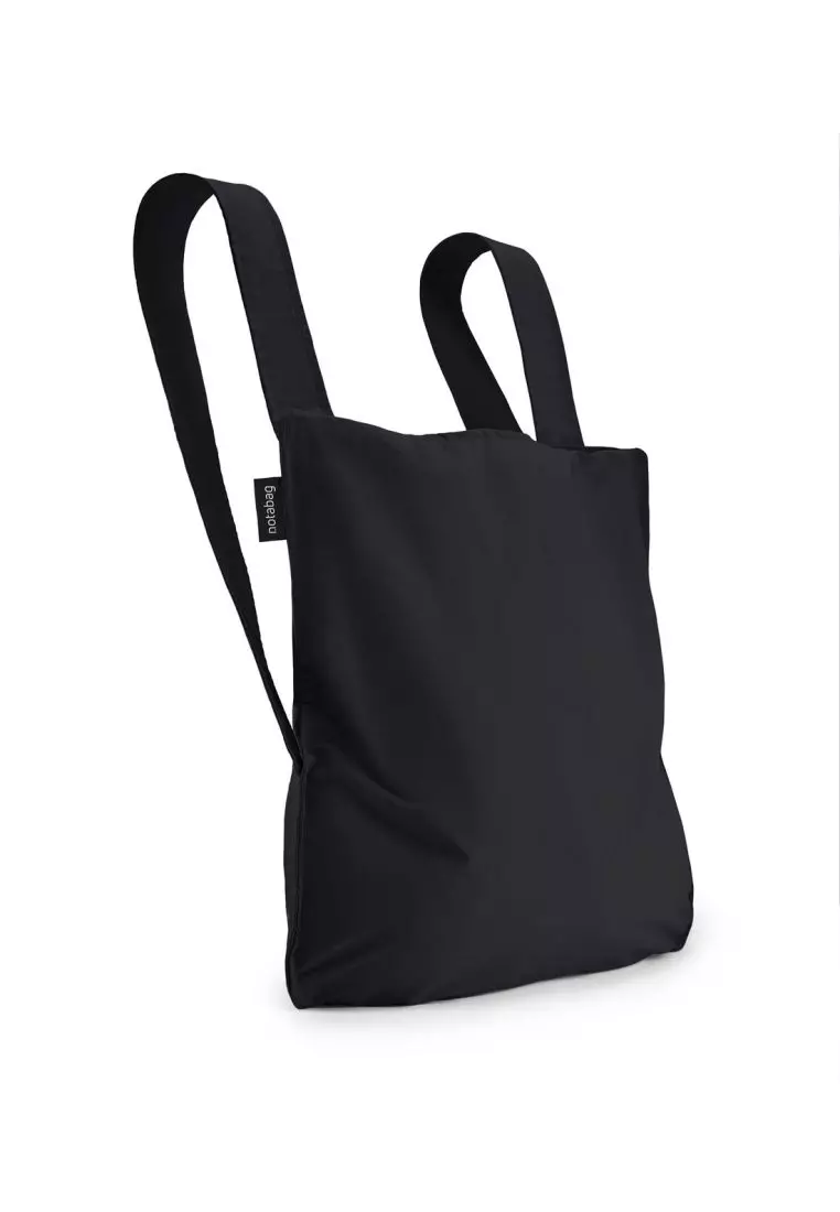 Notabag Original Convertible Tote Backpack - Black
