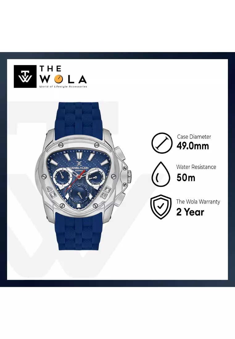 Daniel klein navy blue watch discount