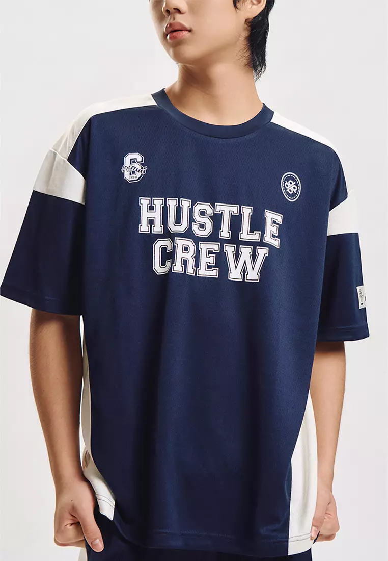 Hustle Crew Relaxed Fit Football Jersey
