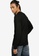 GUESS black Keaton Long Sleeve CN Basket Sweater 77FA1AAFB55492GS_1