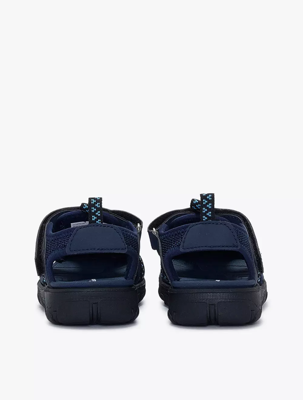 Payless Club Culture Childrens Rico Tape Sandals - Navy_06