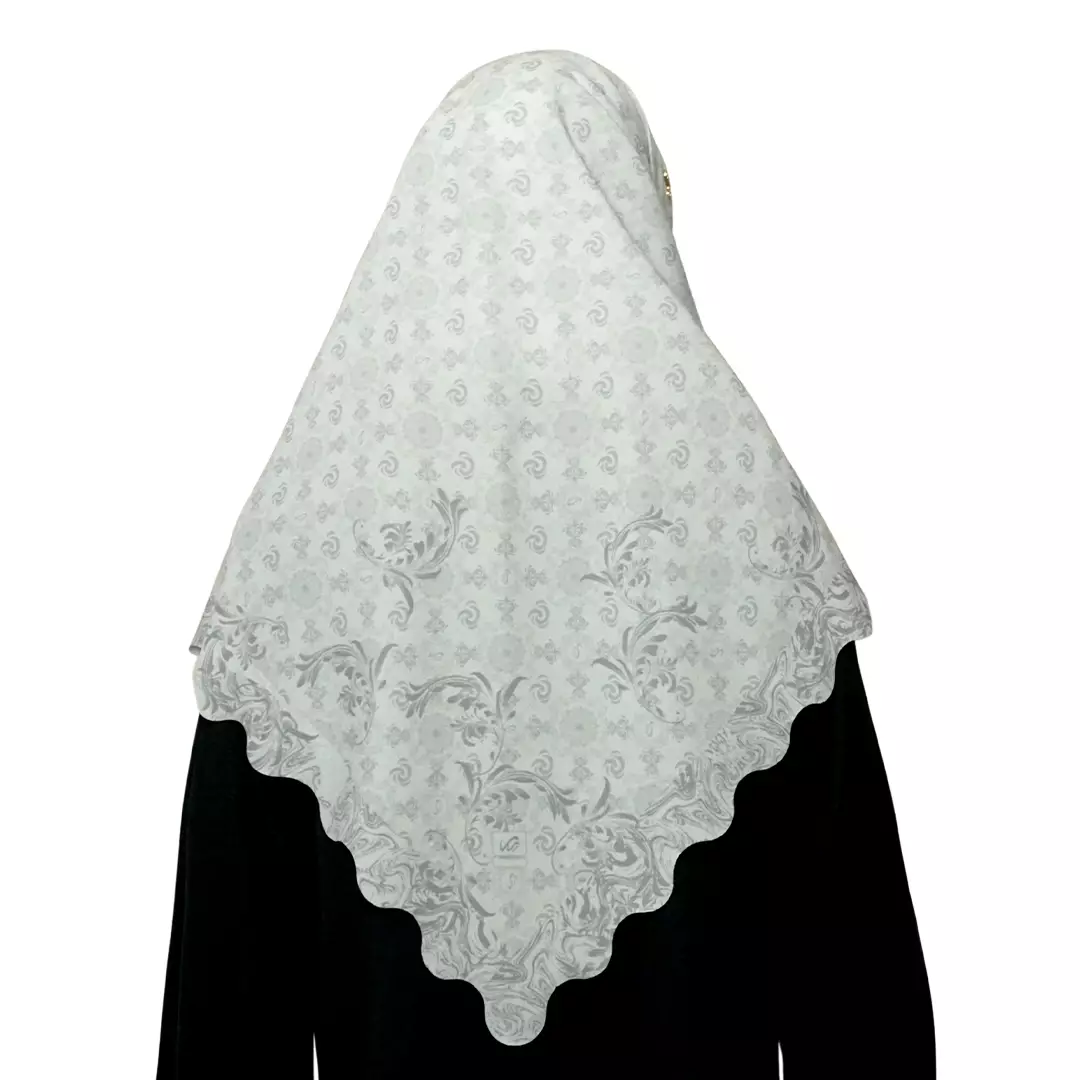 Rabbani - Kerudung Instan Muslim Wanita Dewasa Kaviya Exclusive - Grey