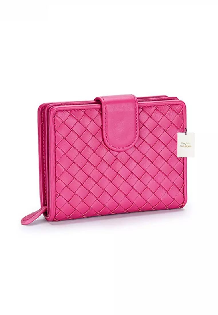 Weave Sheepskin Wallet JW YT-1259