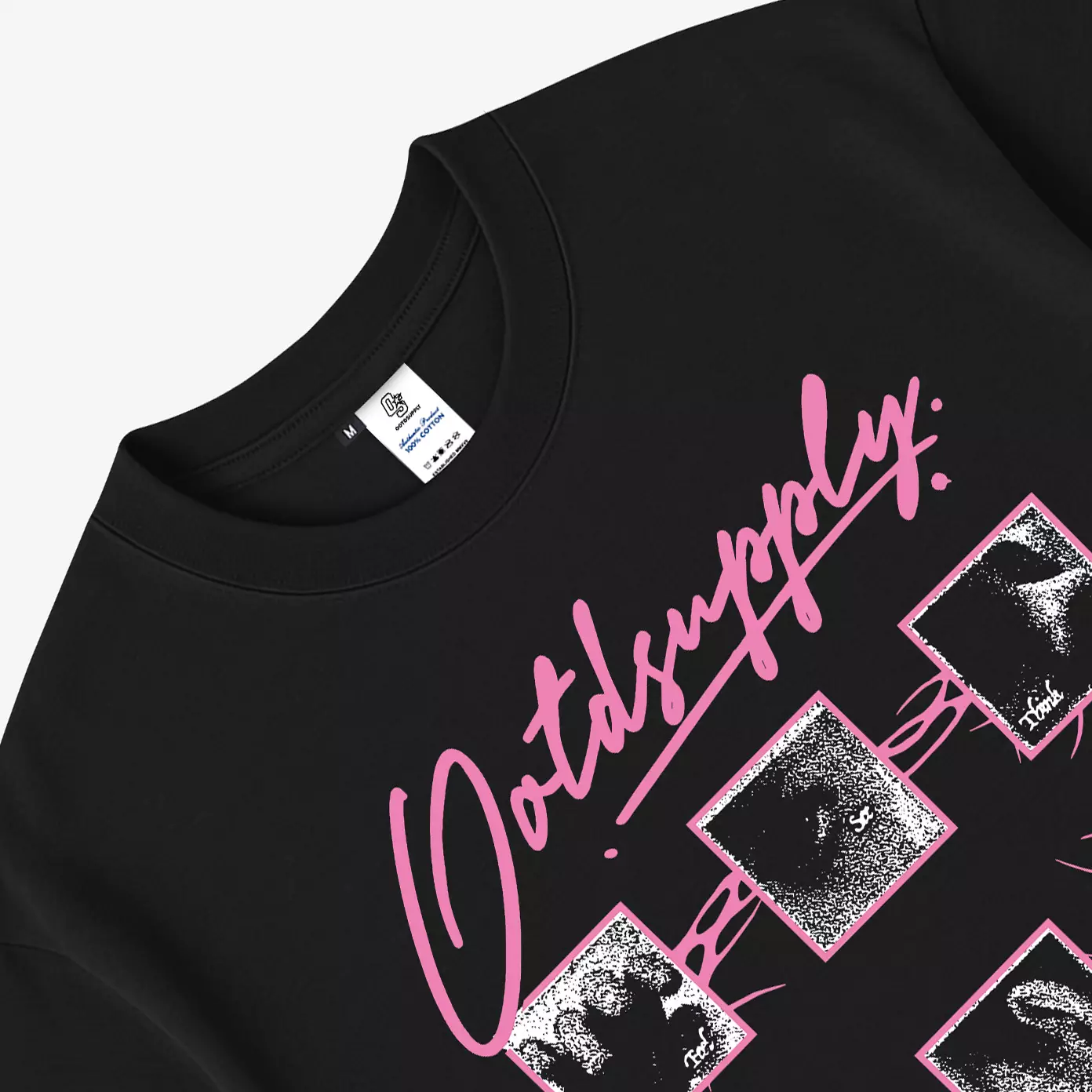 OOTDSUPPLY Heavyweight BoxyFit 16 Noyze Tshirt Boxy I Kaos Boxy 16s I OVZ-BX16S-011