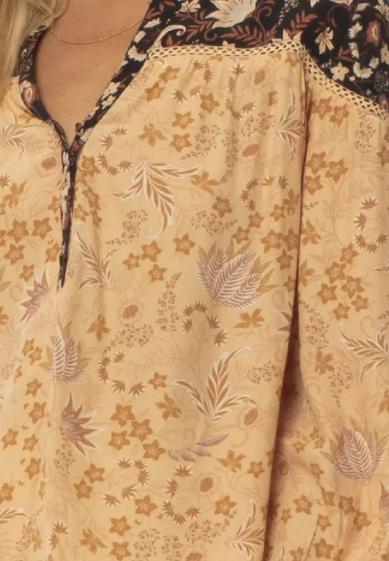 TIGGS L/S WVN TOP-CFC