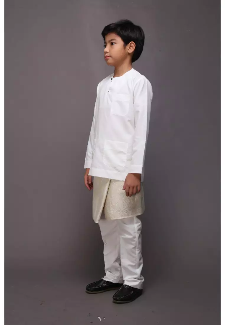 Baju Melayu Moden Teluk Belanga For Kids