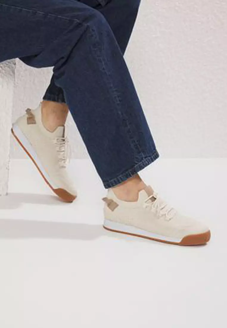 Lace-Up Walking Sneakers