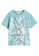 H&M blue and multi Printed T-Shirt AEDFCKA5449F5AGS_1
