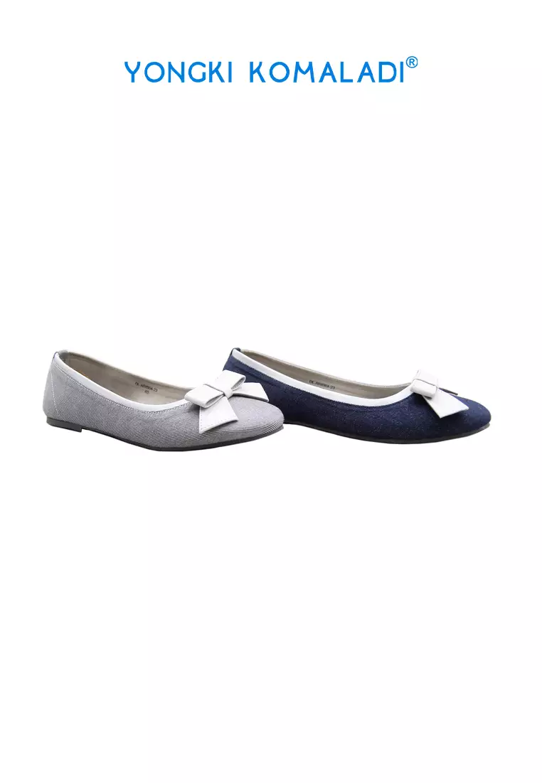 [ ORIGINAL ] YONGKI KOMALADI FLATSHOES OL-AR8904-23 ABU