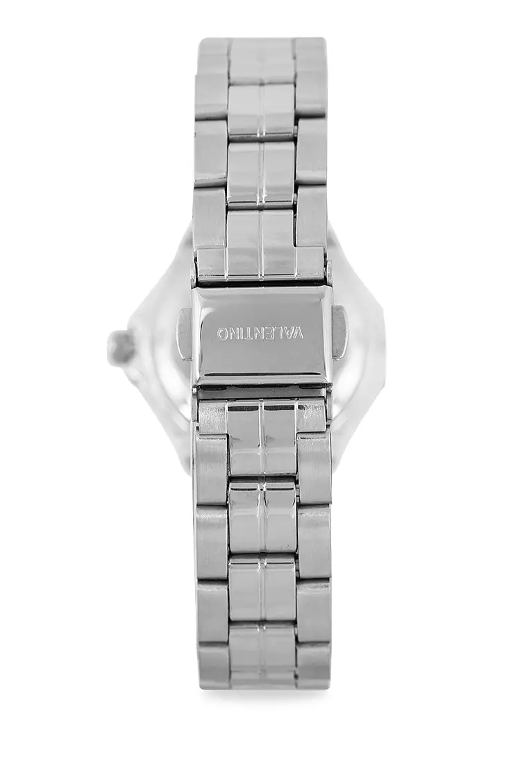 Analog Watch 20122263-Sil Ves - Blk Dial Line