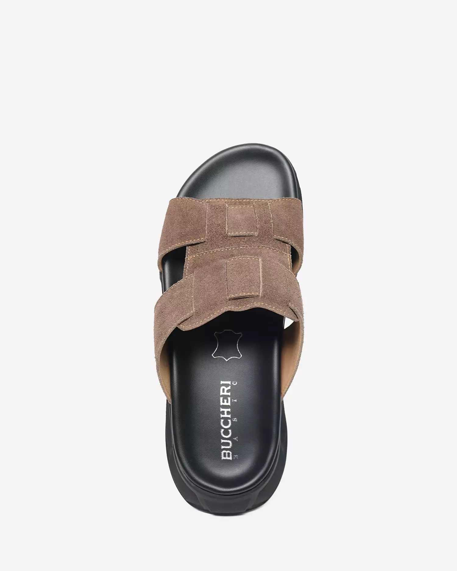 Buccheri Ruvo Sandal Men Coffee