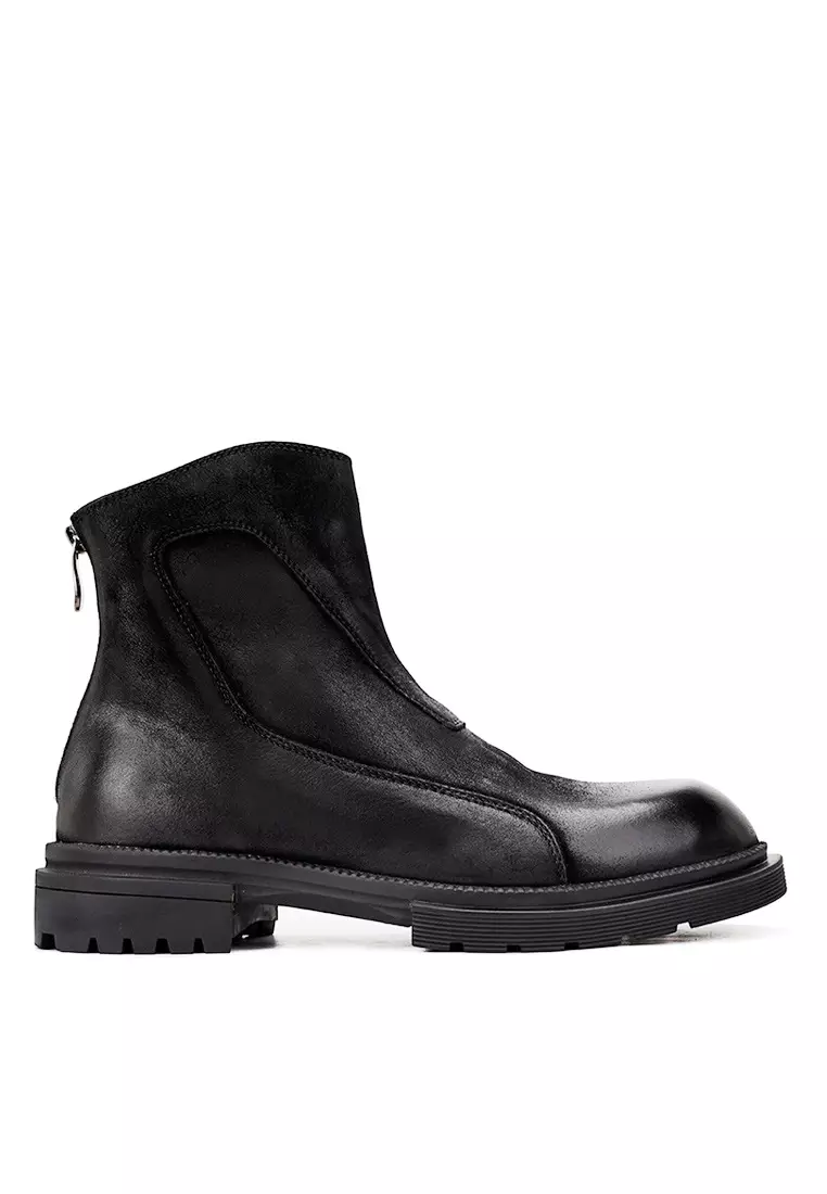 Genuine leather martin boots online