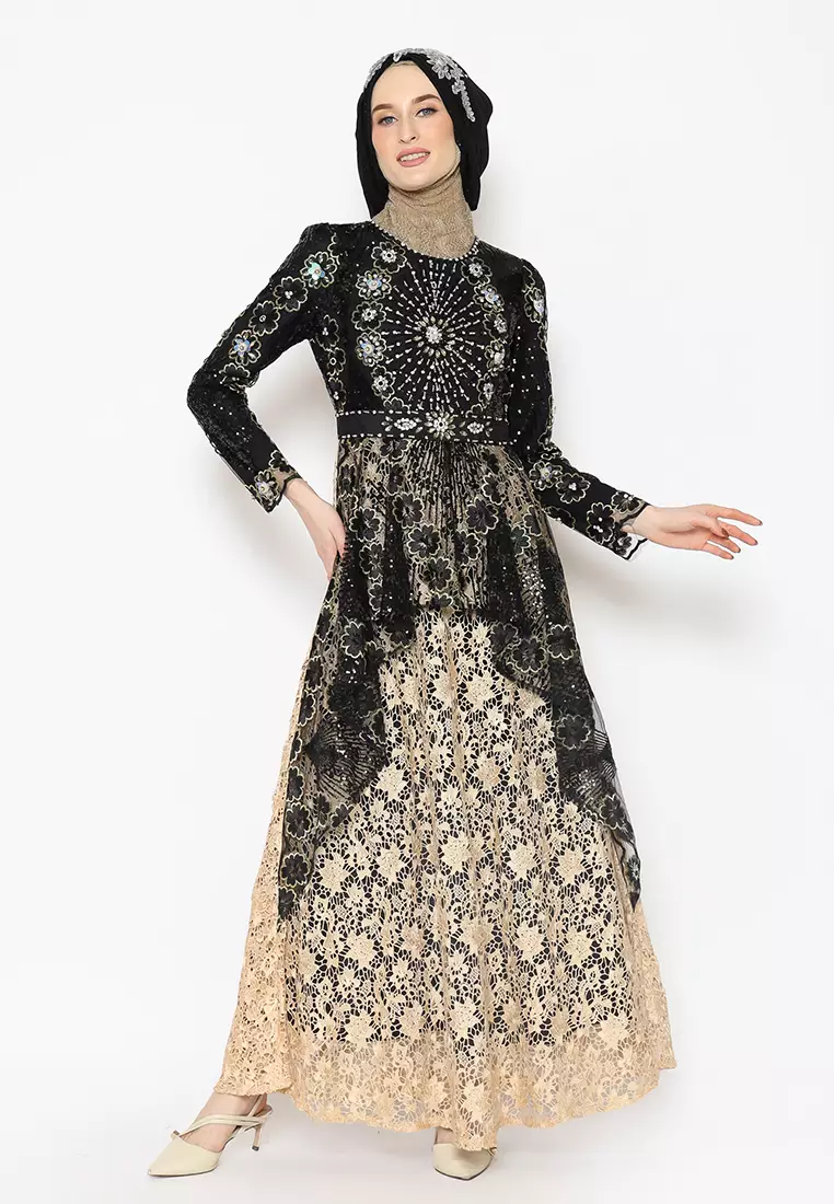 Bibiq Gamis Brokat Sequin