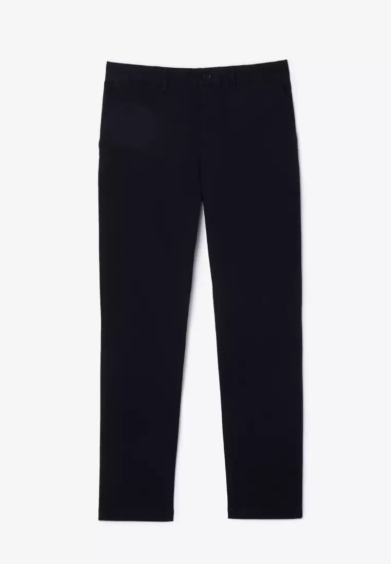 Slim Fit Stretch Cotton Pants