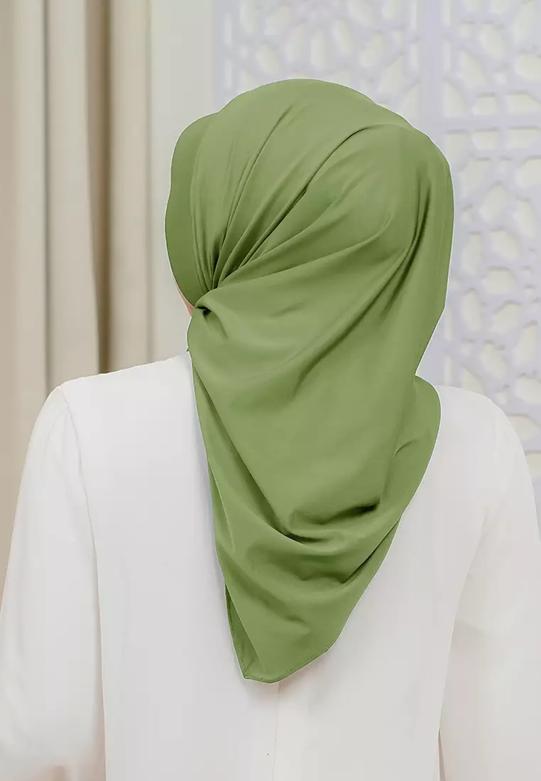 HIJAB INSTAN SOFTPAD AMEENA - COOL GREEN