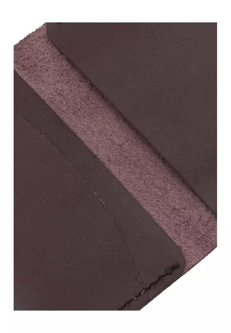 Zackly Wallet Card Holder Many Slot Handmade Material Genuine Leather 028 ORIGINAL - Brown