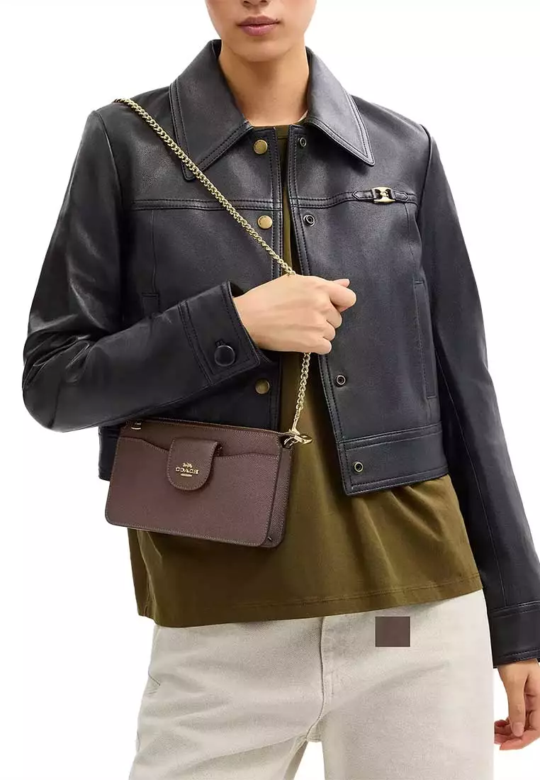 Buy COACH Poppy Crossbody Bag Dark Stone CCK65 2026 Online | ZALORA