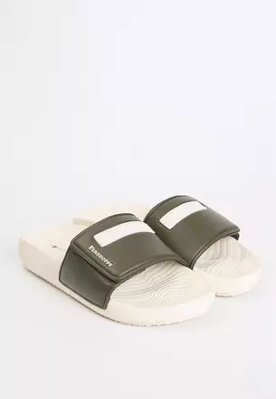 adidas gazelle silver green womens Sandugo Silay Slides main image 1