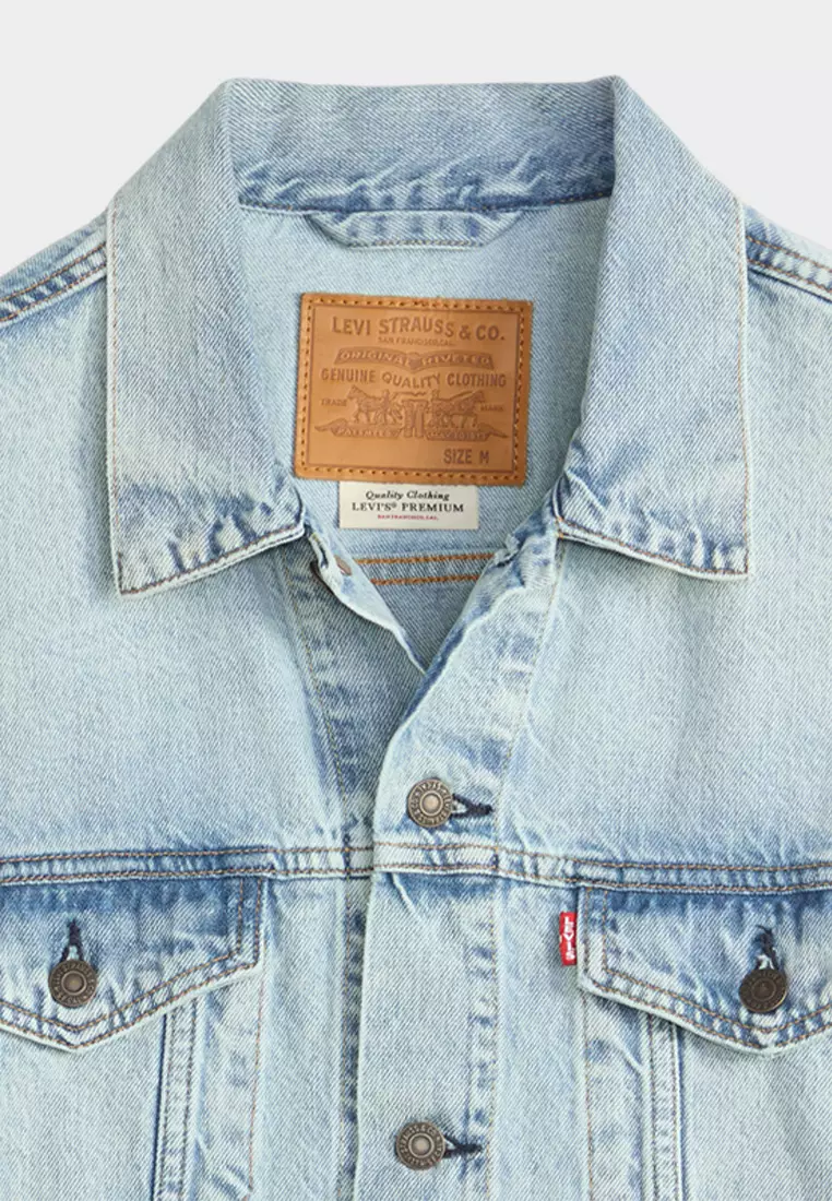 Men's Relaxed Trucker Jacket A5782-0078