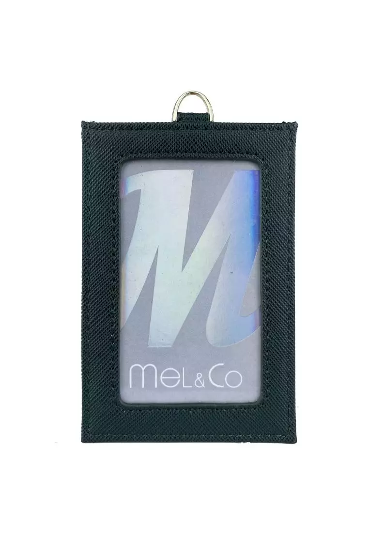 Mel&Co Saffiano-Effect Zip-Up Lanyard Card Holder 2023, Buy Mel&Co Online