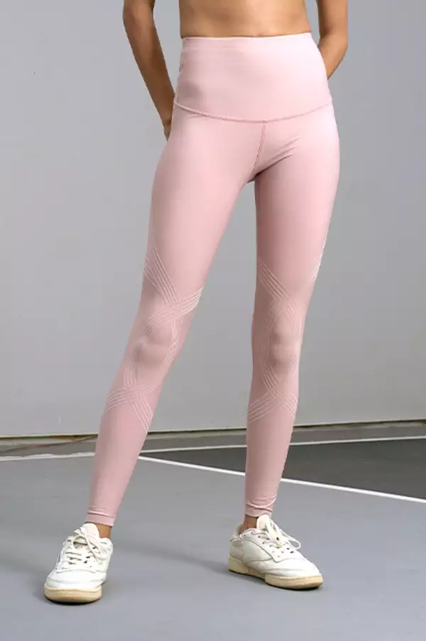 Senselast Instant Butt Lift Leggings - Wood Rose