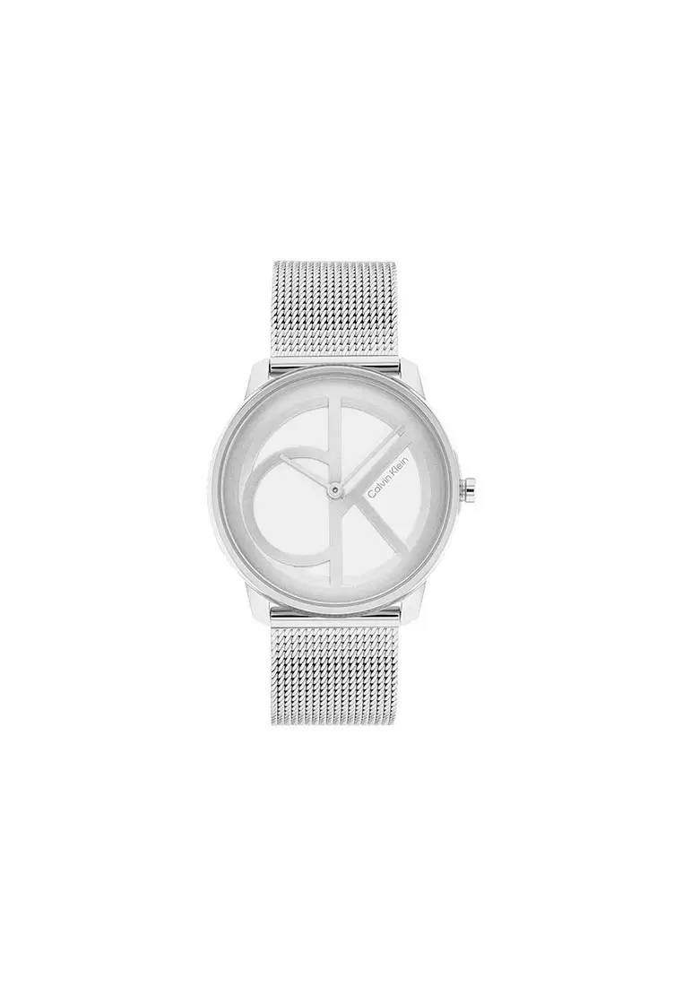 Calvin klein watches deals silver