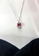 ZITIQUE silver Women's Cute Red Diamond Embedded Cat Necklace - Silver AF766AC2DBA759GS_3