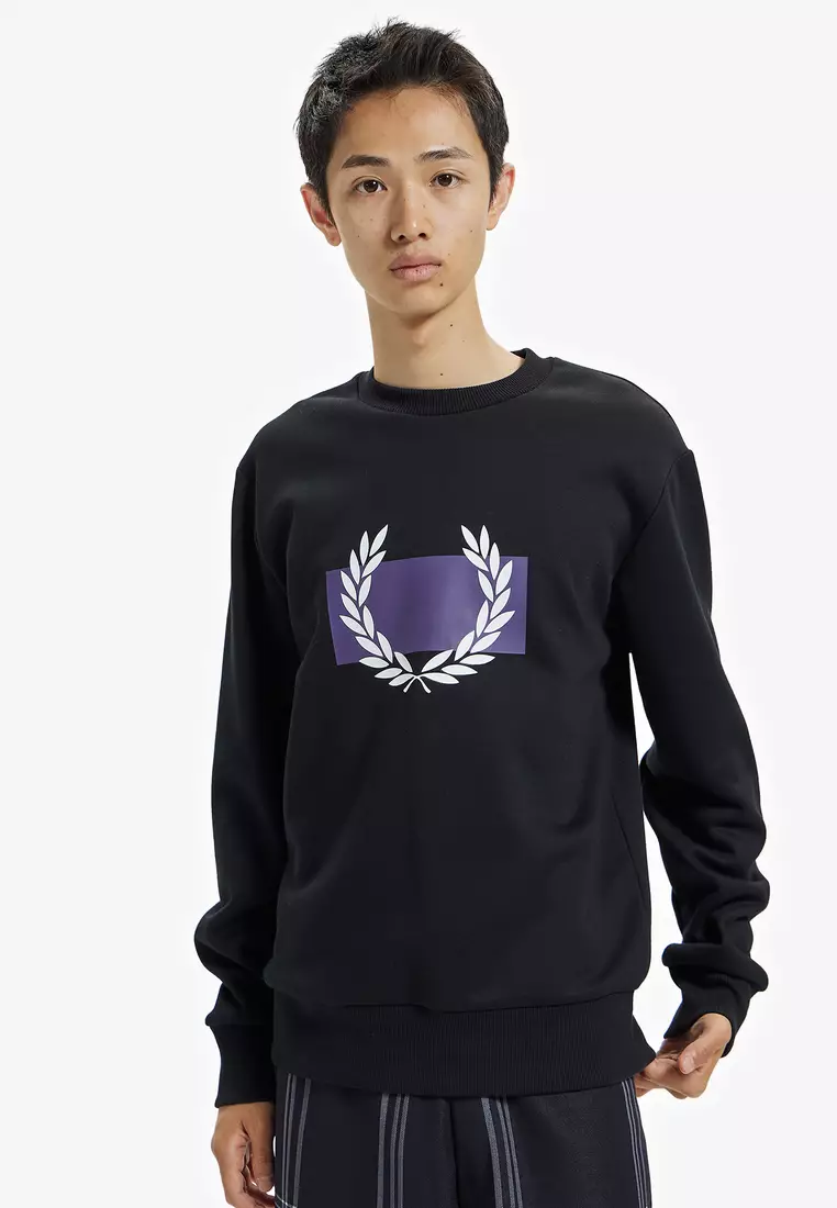 Fred perry embroidered on sale sweat