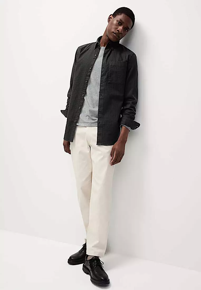 Pure Cotton Textured Shirt