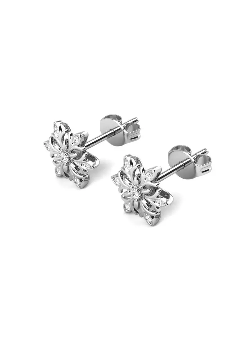 Derring Earring WG - Anting Crystal by Her Jewellery