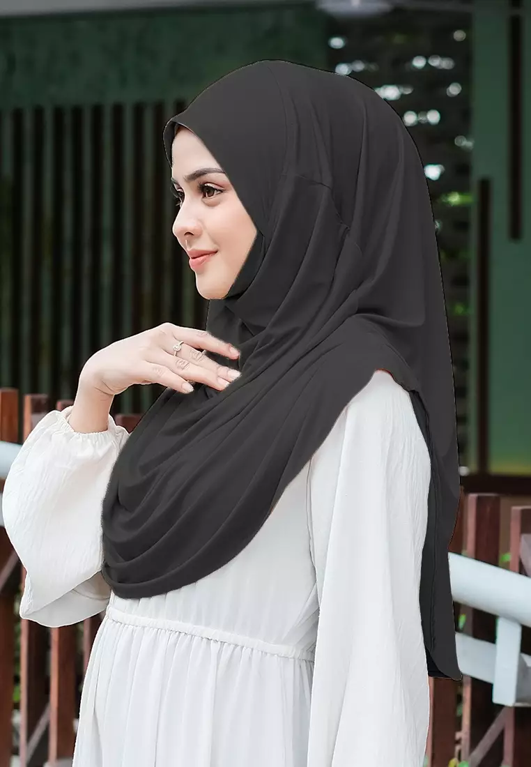 HIJAB INSTAN FATHIA - BLACK