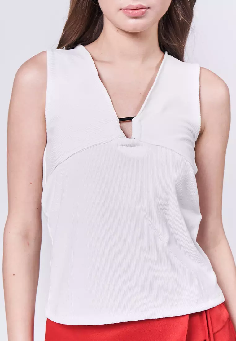 Almare Antler Sleeveless Top