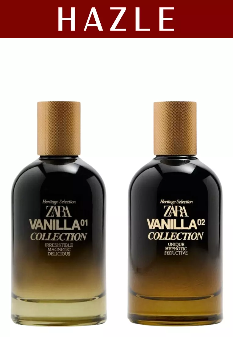 Zara Man Vanilla Collection 01 + 02 EDP Set 100 ml