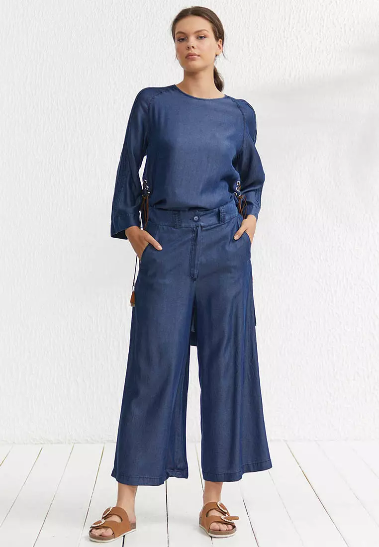 Buy KAYRA Zero Collar Double Suit Navy Blue 2023 Online ZALORA Singapore