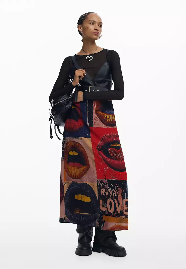 RECYCLED STRAP DRESS