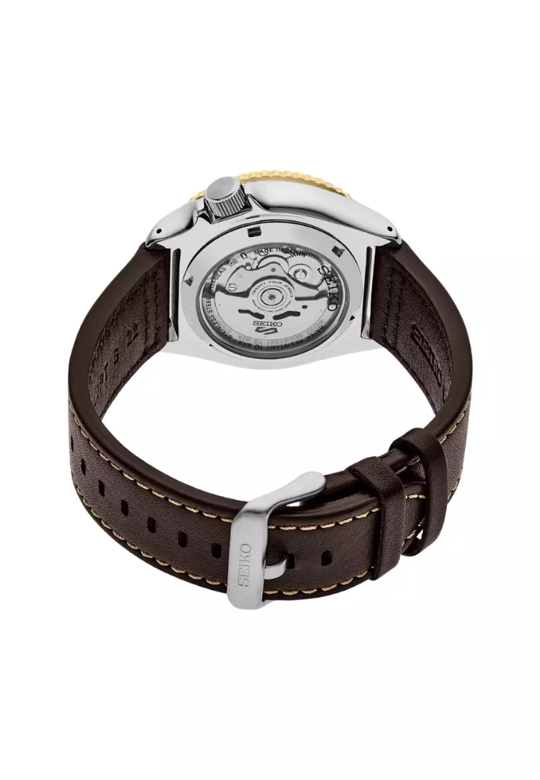 Buy Seiko Seiko Sports SKX GMT In Mocha Black Dial Dark Brown