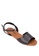 CARMELLETES black Flat Sandals With Ankle Strap CA179SH26XXLPH_1