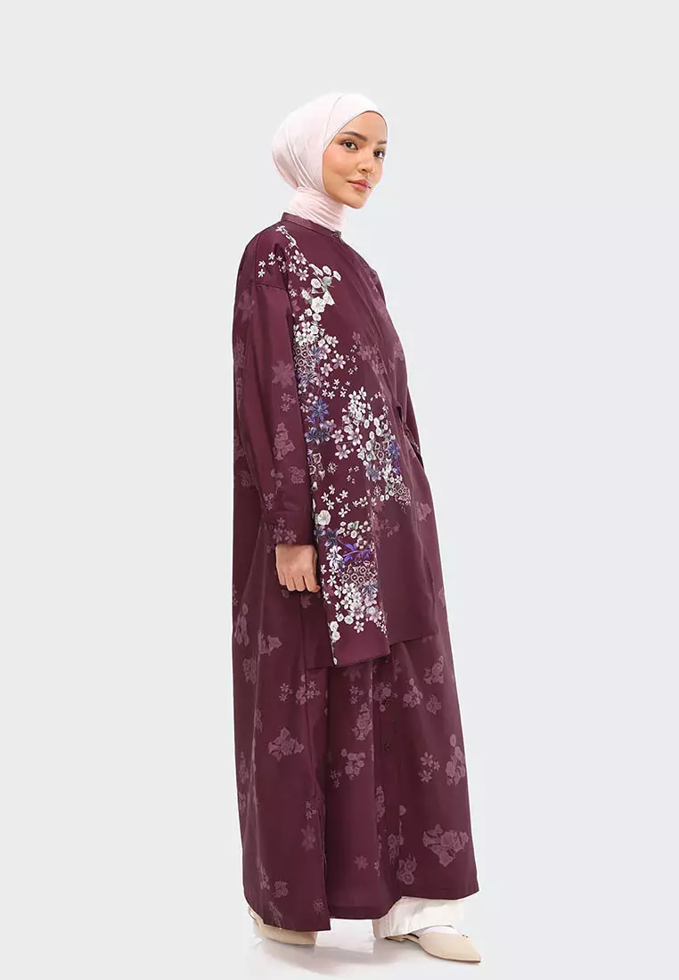 Ria Miranda Raspberry Keya Dress