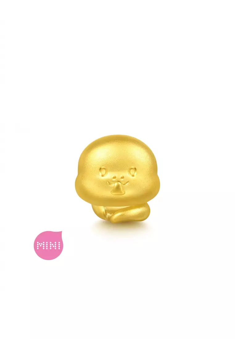 999 24K  Chinese Zodiac Snake charm  for Women & Men  95964C  (Bracelet not included)