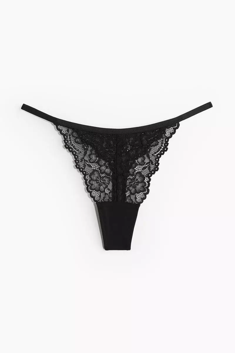 3-pack lace tanga thong briefs